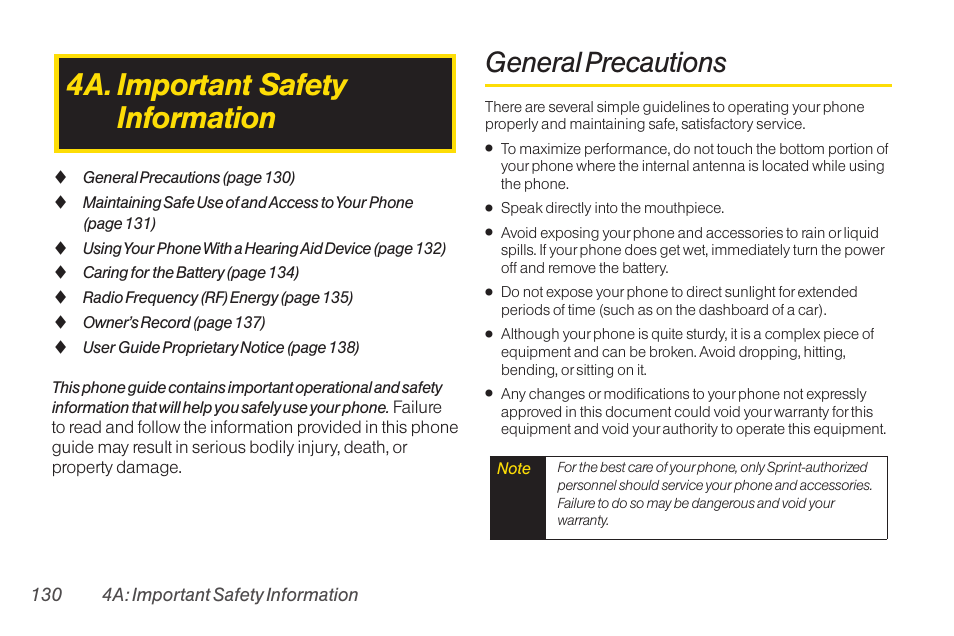 4a. important safety information, General precautions | TOA Electronics SCP-2700 User Manual | Page 142 / 160