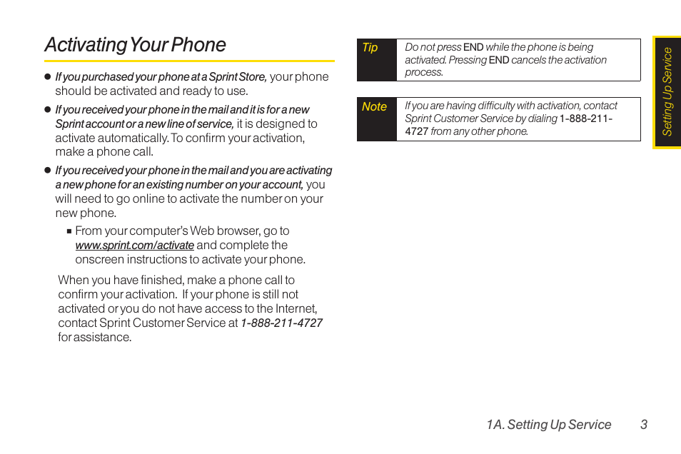 Activating your phone | TOA Electronics SCP-2700 User Manual | Page 15 / 160