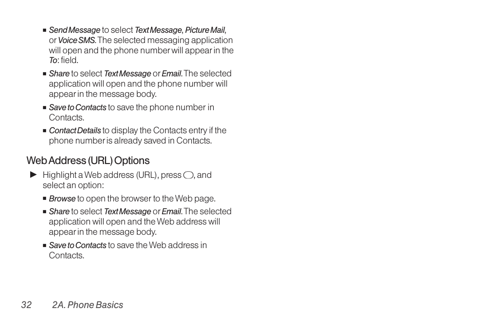 Web address (url)options | TOA Electronics SCP-2700 User Manual | Page 44 / 160