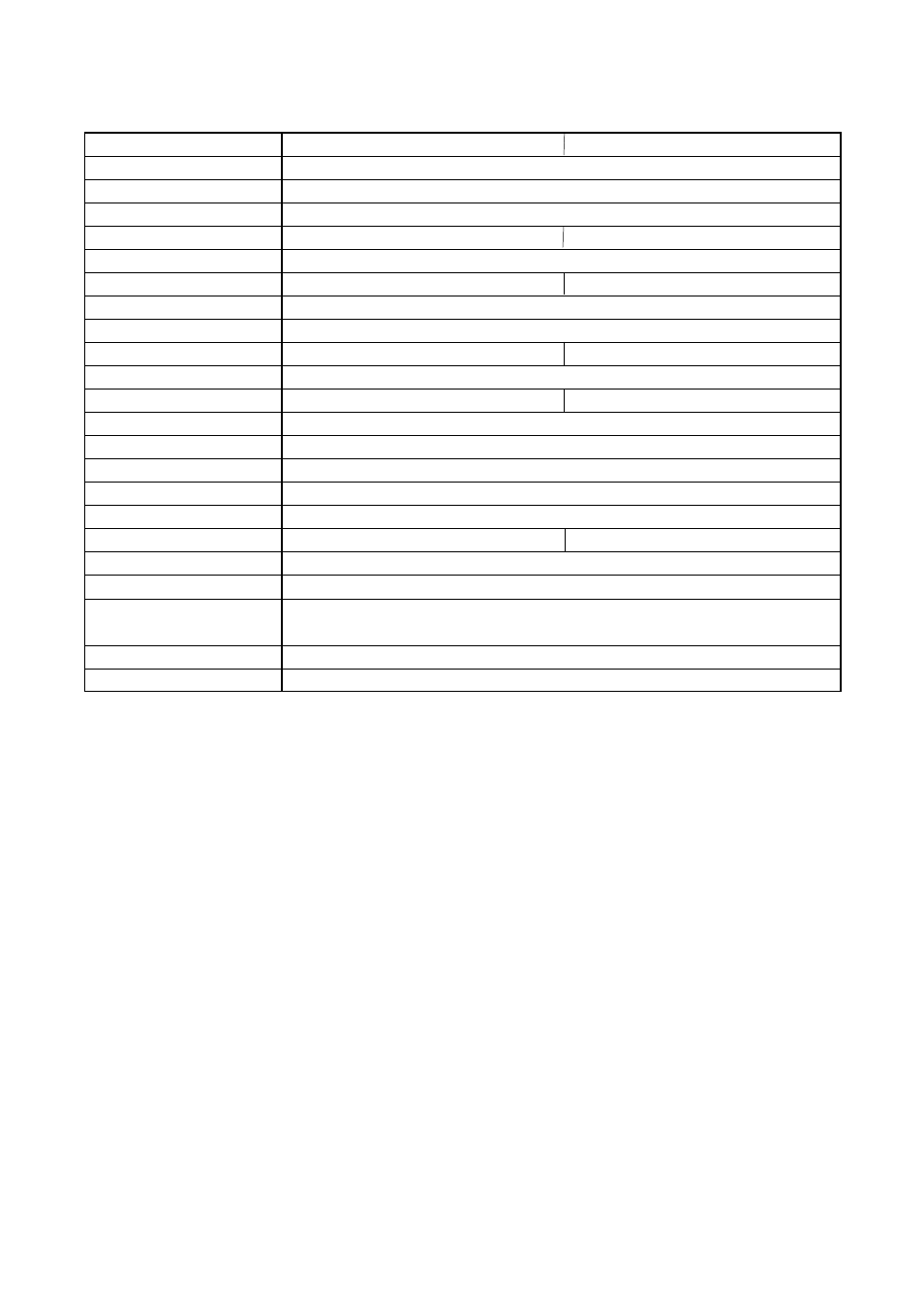 Specifications | TOA Electronics C-CV14-CS PAL User Manual | Page 11 / 12