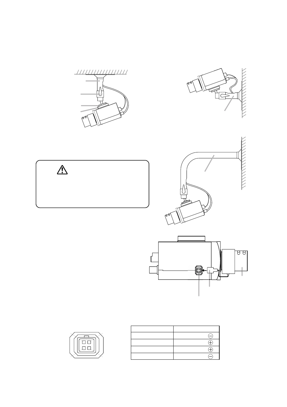 Warning, Installation | TOA Electronics C-CV14-CS PAL User Manual | Page 6 / 12