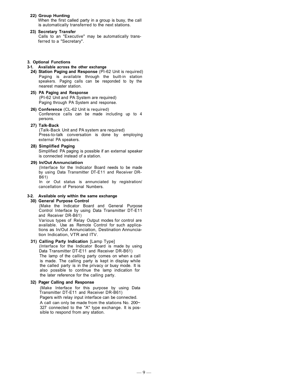 TOA Electronics EXES 6000 CP-63 User Manual | Page 10 / 57