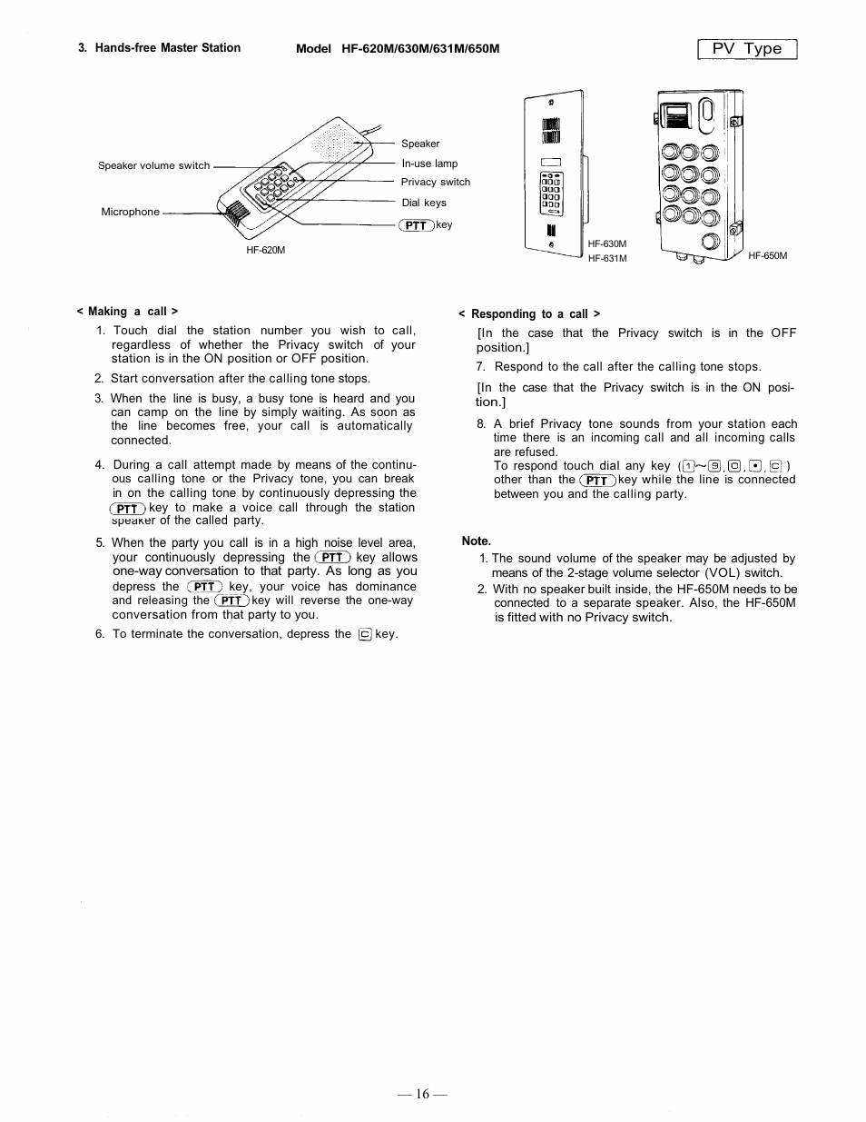 TOA Electronics EXES 6000 CP-63 User Manual | Page 17 / 57