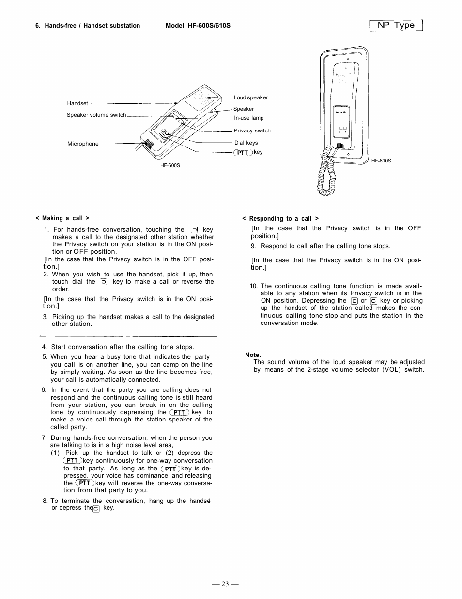 TOA Electronics EXES 6000 CP-63 User Manual | Page 24 / 57