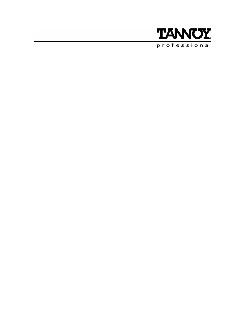 TOA Electronics TDX2 User Manual | 36 pages
