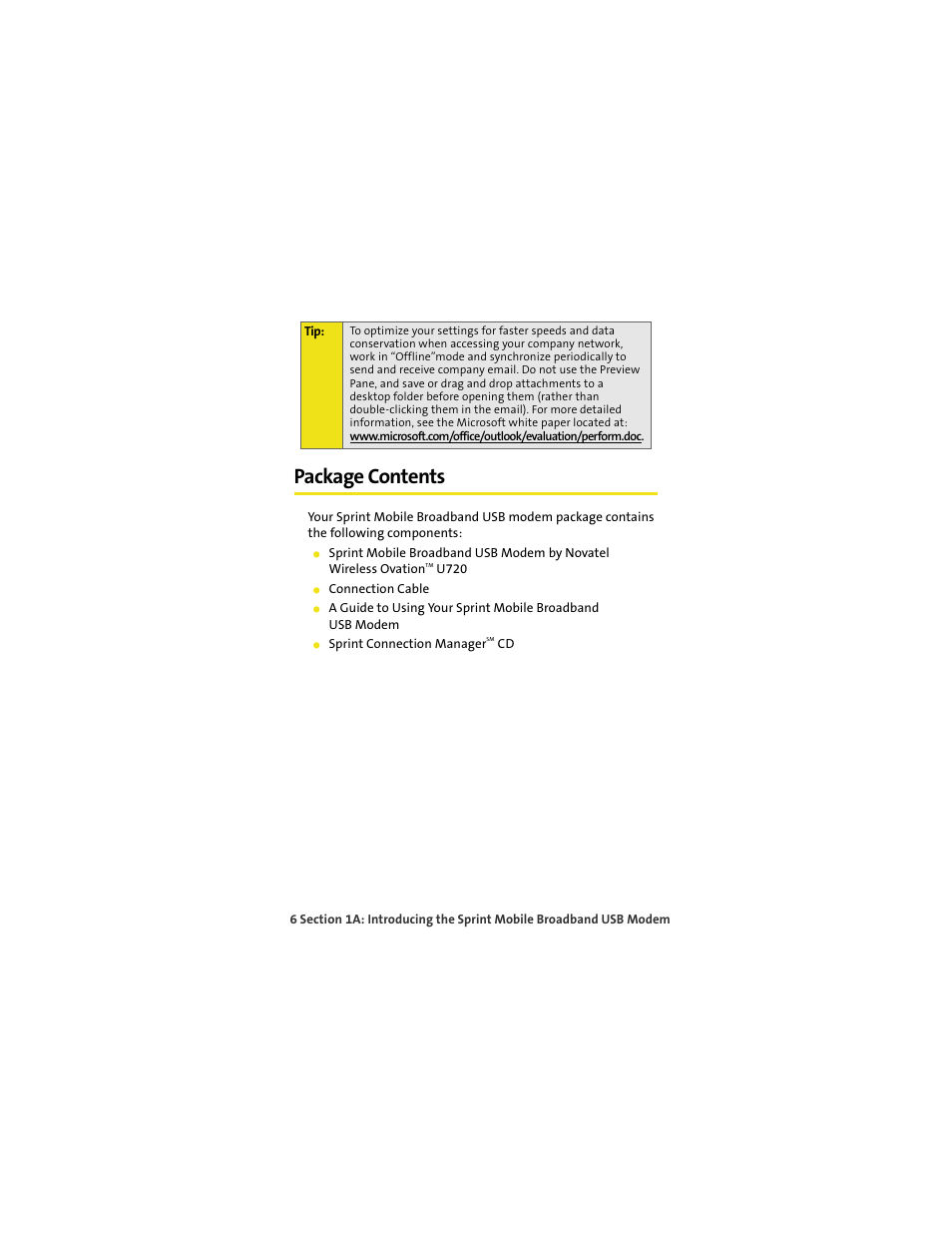 Package contents | TOA Electronics OVATION U720 User Manual | Page 12 / 129