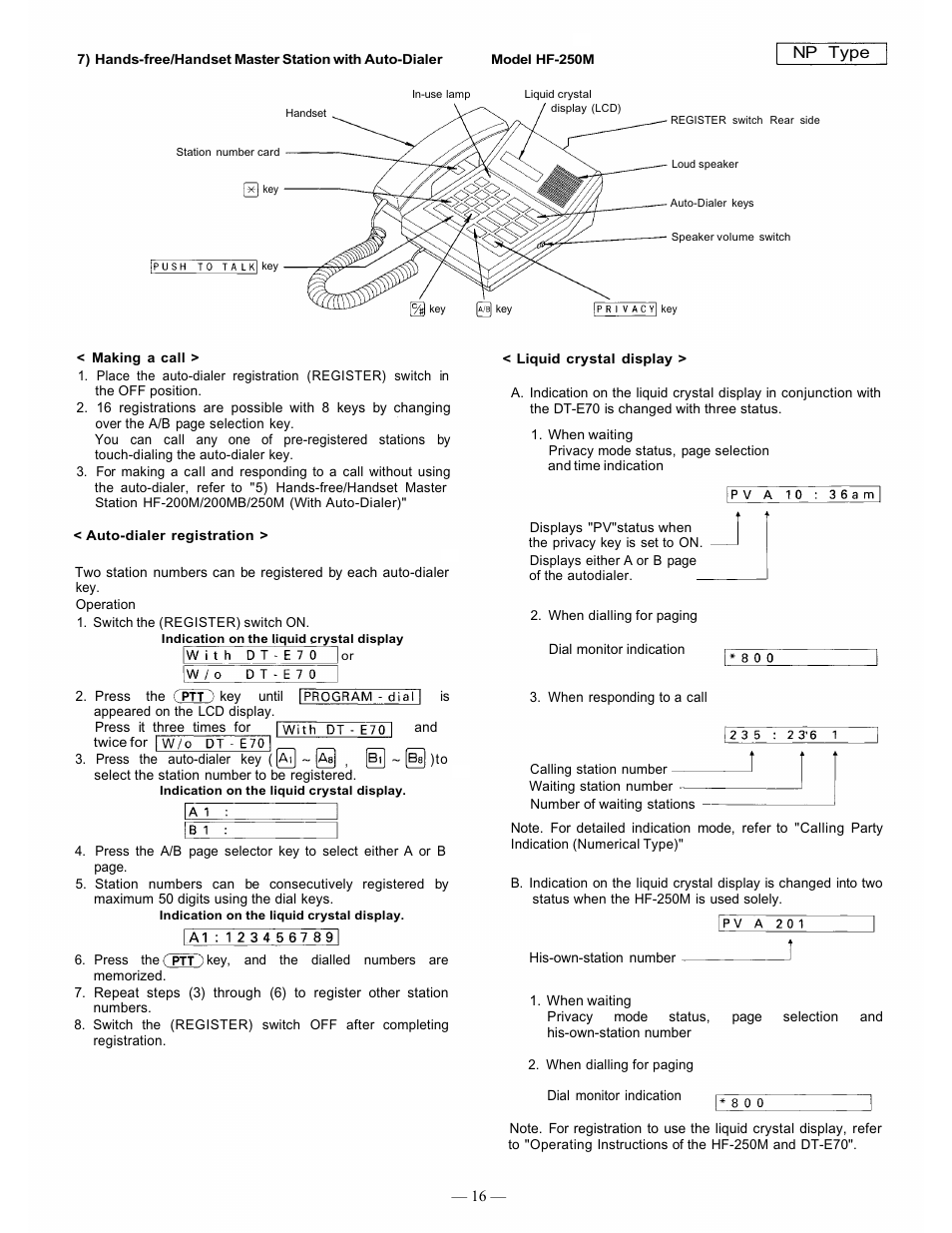 TOA Electronics CP-66 User Manual | Page 20 / 122