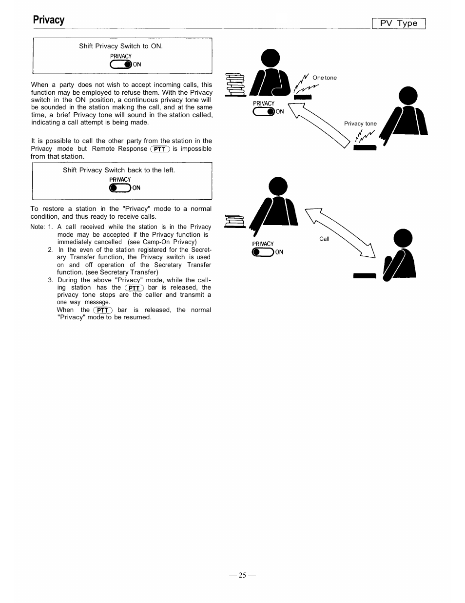 Privacy | TOA Electronics CP-66 User Manual | Page 30 / 122