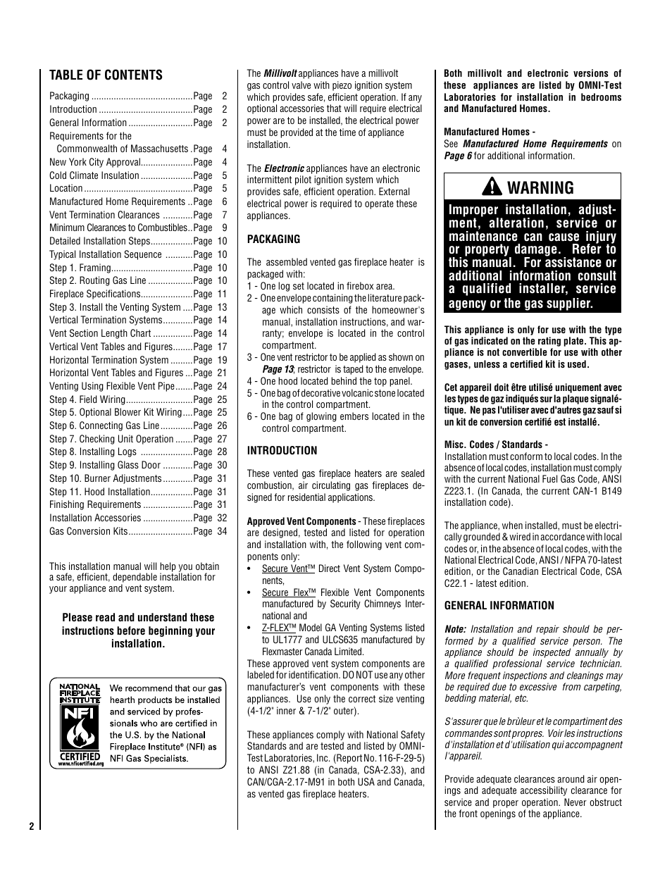 TOA Electronics SSDV-3328 User Manual | Page 2 / 36