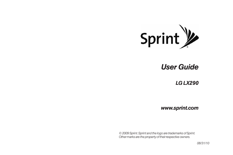 TOA Electronics LG LX290 User Manual | 141 pages