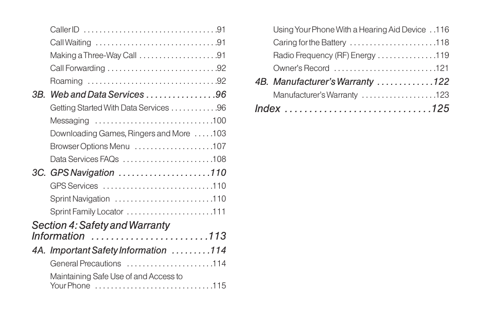 TOA Electronics LG LX290 User Manual | Page 5 / 141