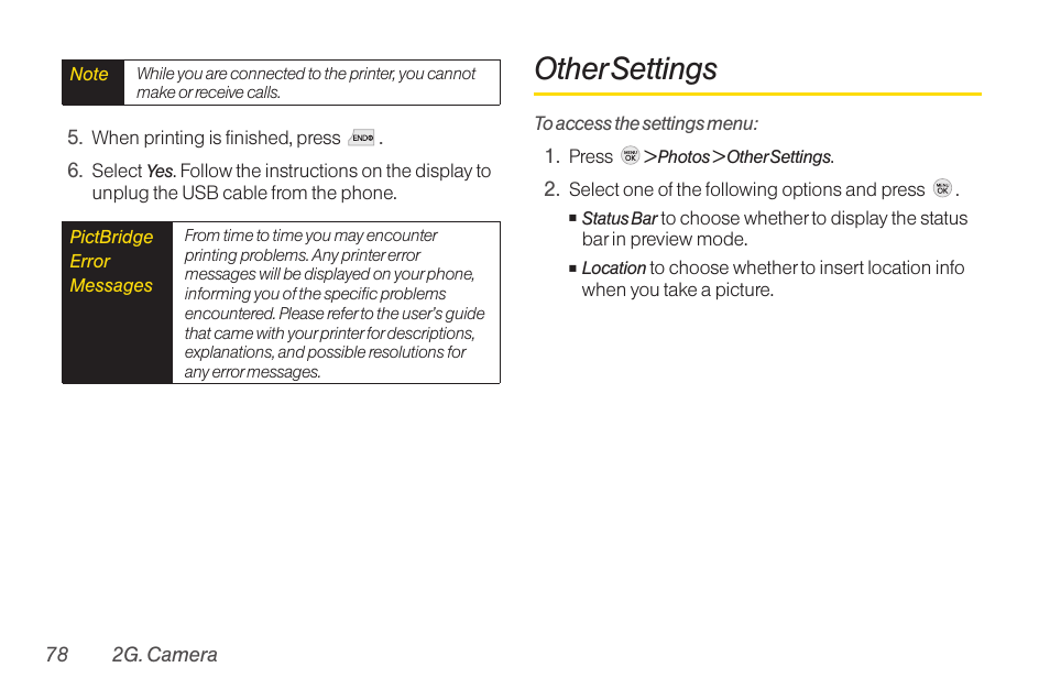 Other settings | TOA Electronics LG LX290 User Manual | Page 90 / 141