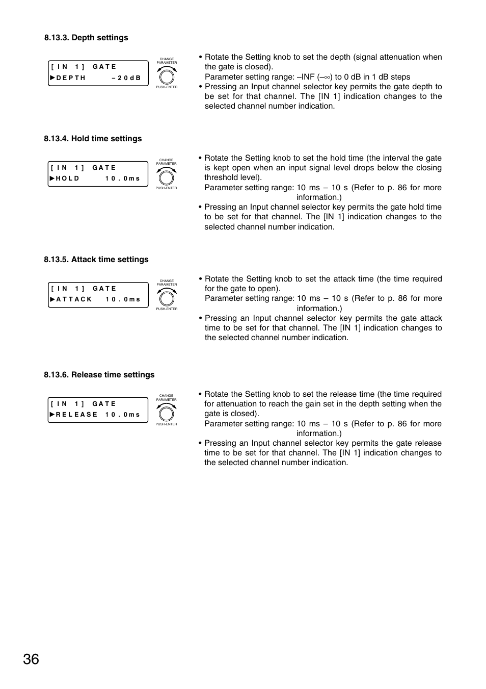 TOA Electronics D-901 User Manual | Page 36 / 94