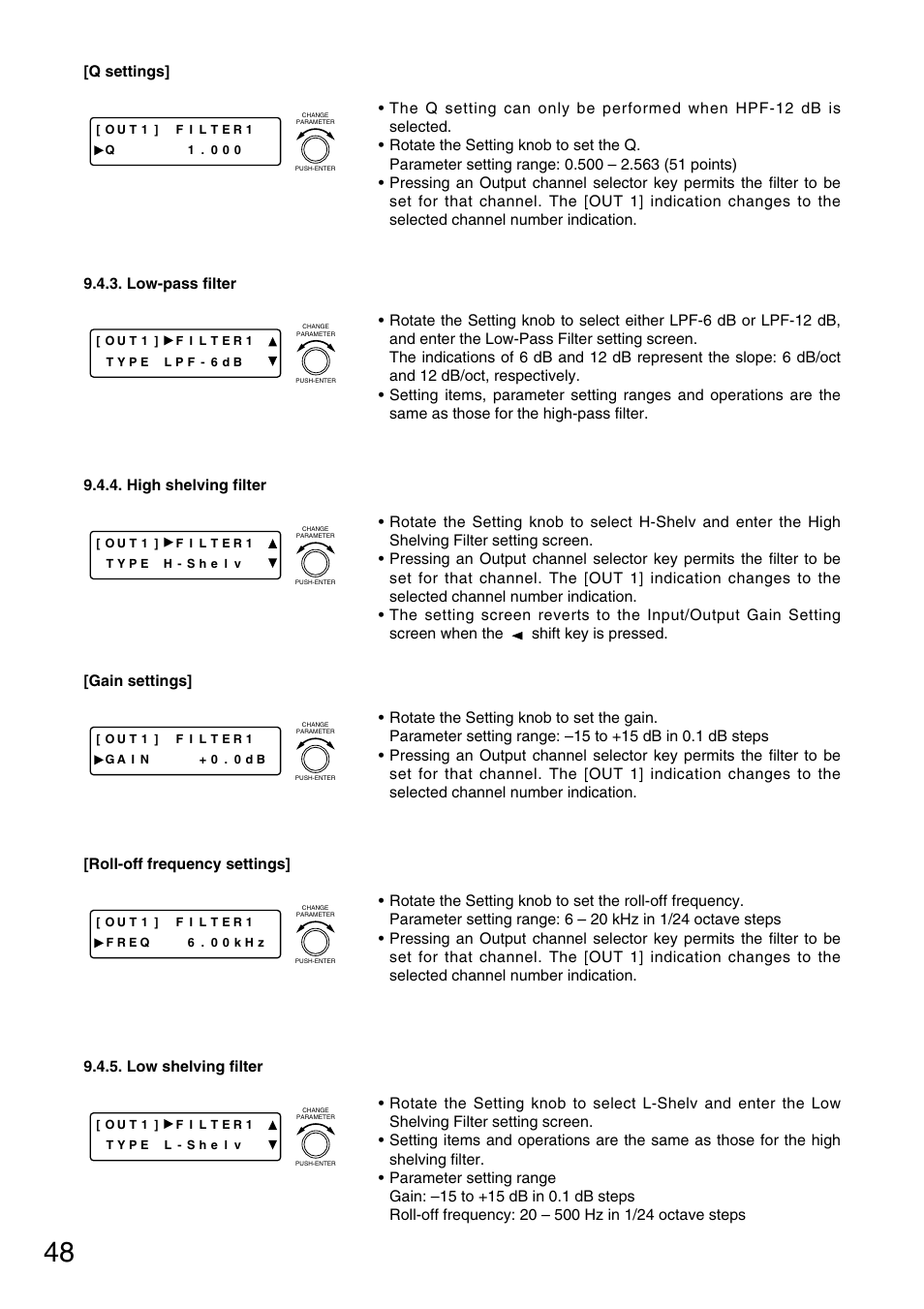 TOA Electronics D-901 User Manual | Page 48 / 94