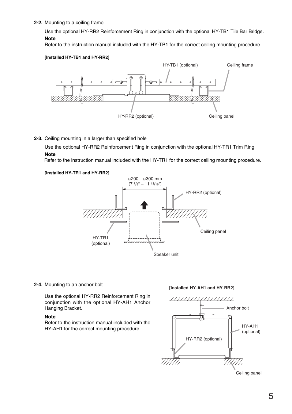 TOA Electronics F-2352SC User Manual | Page 5 / 12