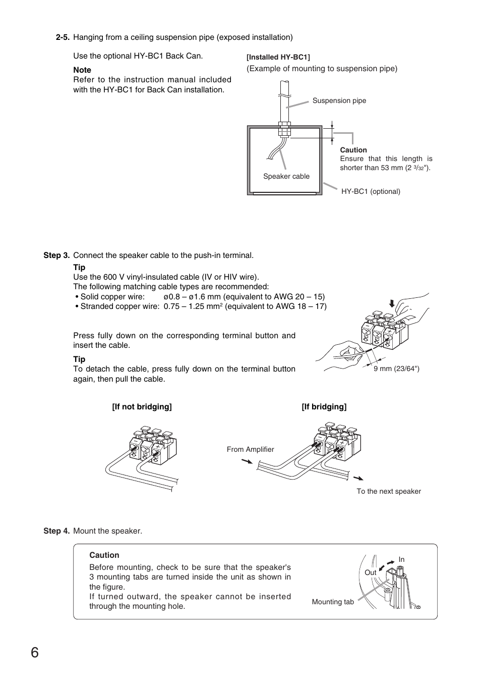TOA Electronics F-2352SC User Manual | Page 6 / 12
