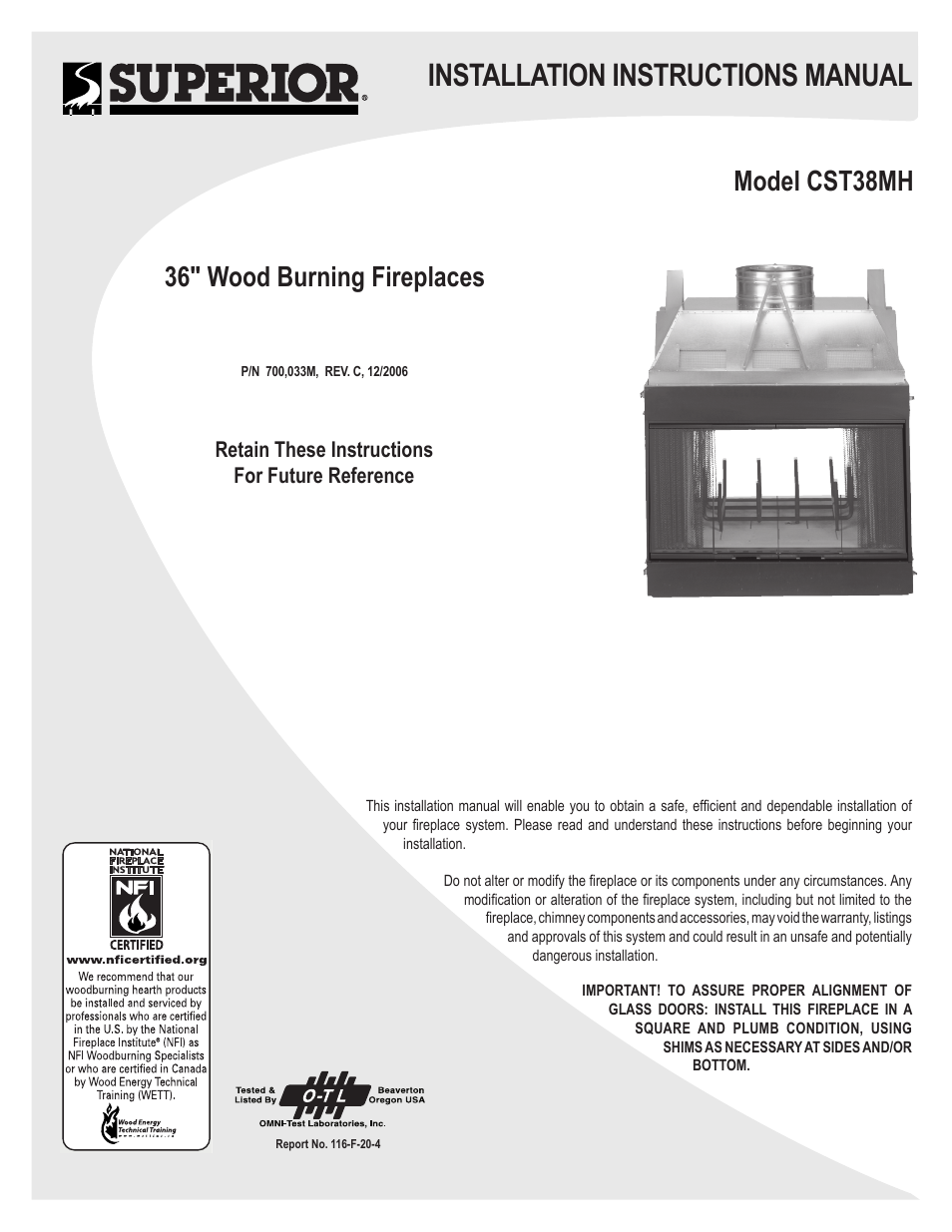 TOA Electronics CST38MH User Manual | 24 pages