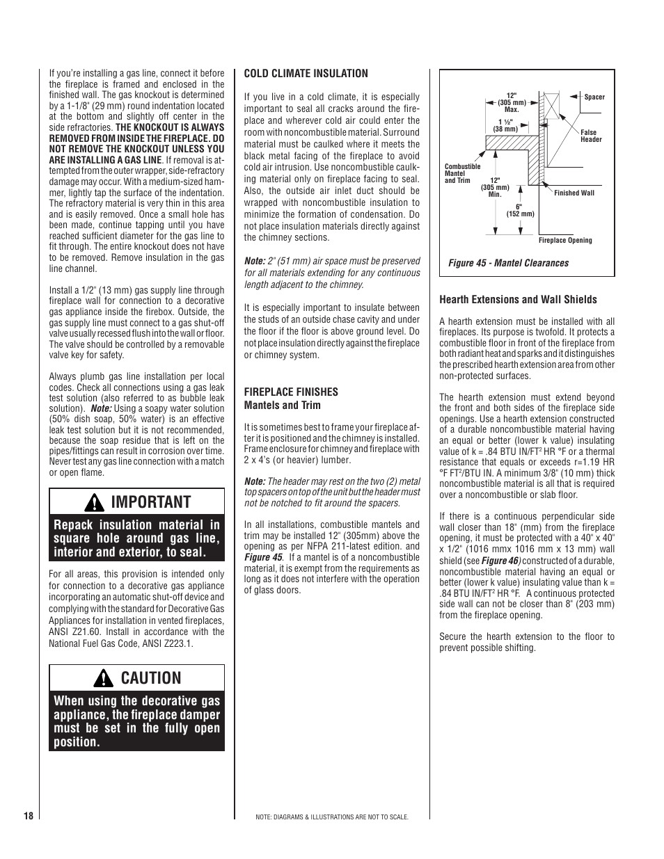 Caution, Important | TOA Electronics CST38MH User Manual | Page 18 / 24