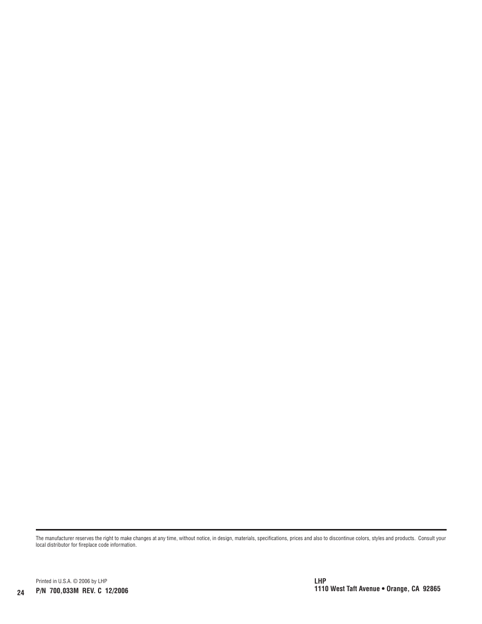 TOA Electronics CST38MH User Manual | Page 24 / 24