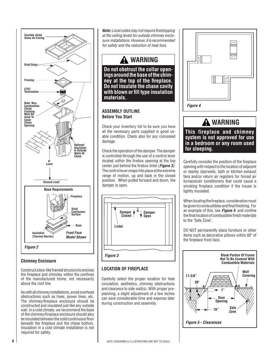 Warning | TOA Electronics CST38MH User Manual | Page 4 / 24