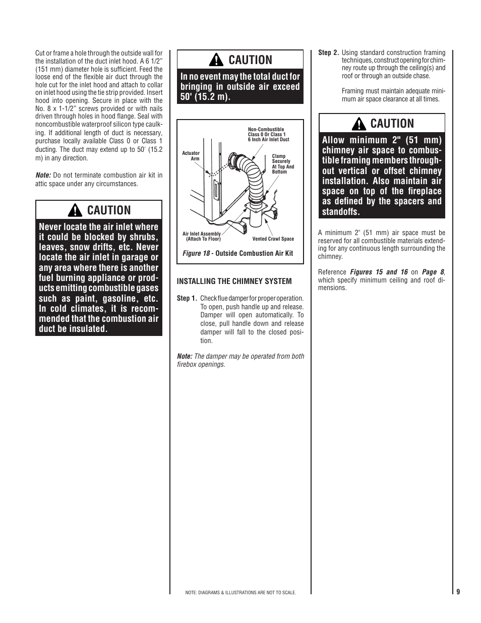 Caution | TOA Electronics CST38MH User Manual | Page 9 / 24