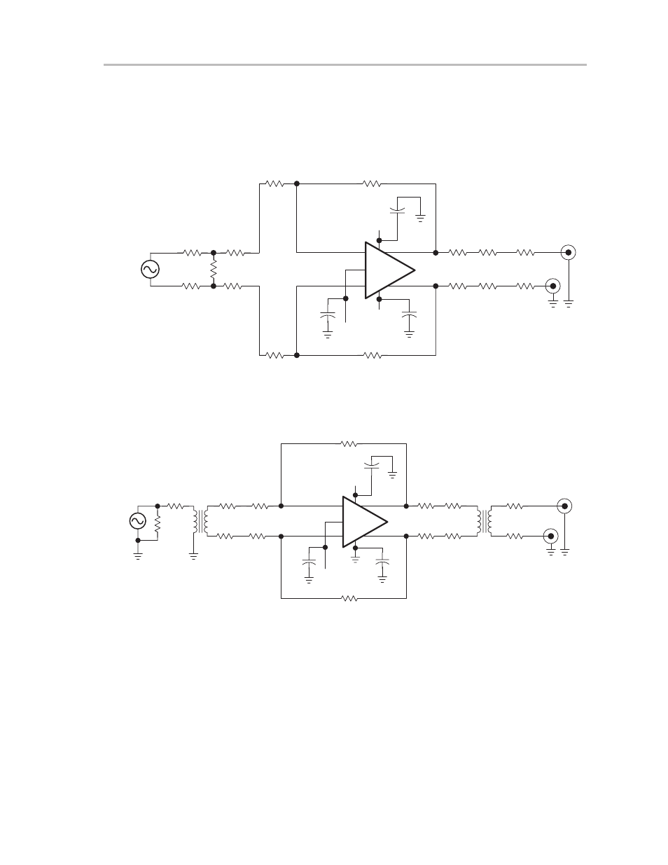 6 additional sample schematics | TOA Electronics THS4130 User Manual | Page 11 / 26