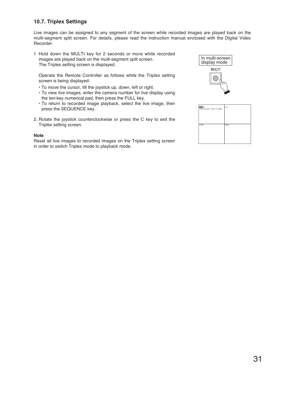 TOA Electronics C-RM1000 CU User Manual | Page 31 / 60