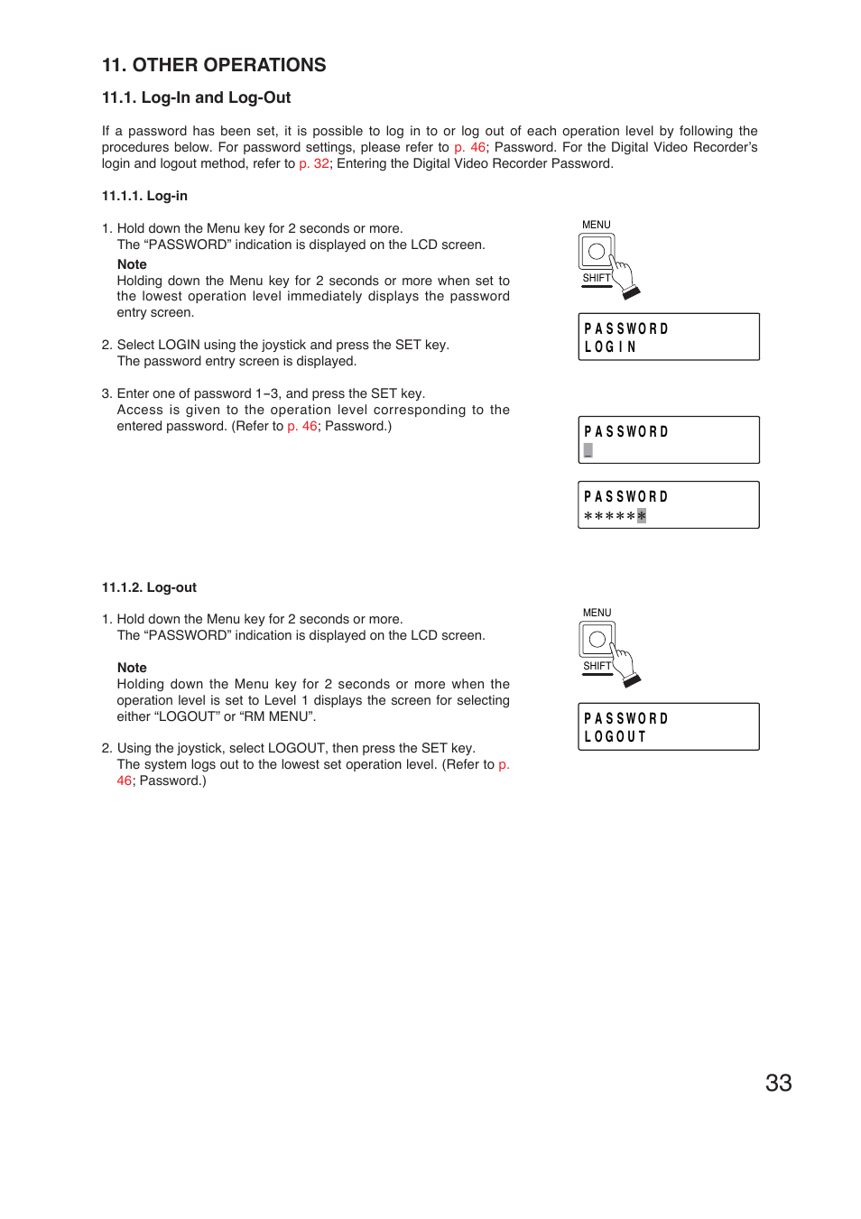 Other operations | TOA Electronics C-RM1000 CU User Manual | Page 33 / 60