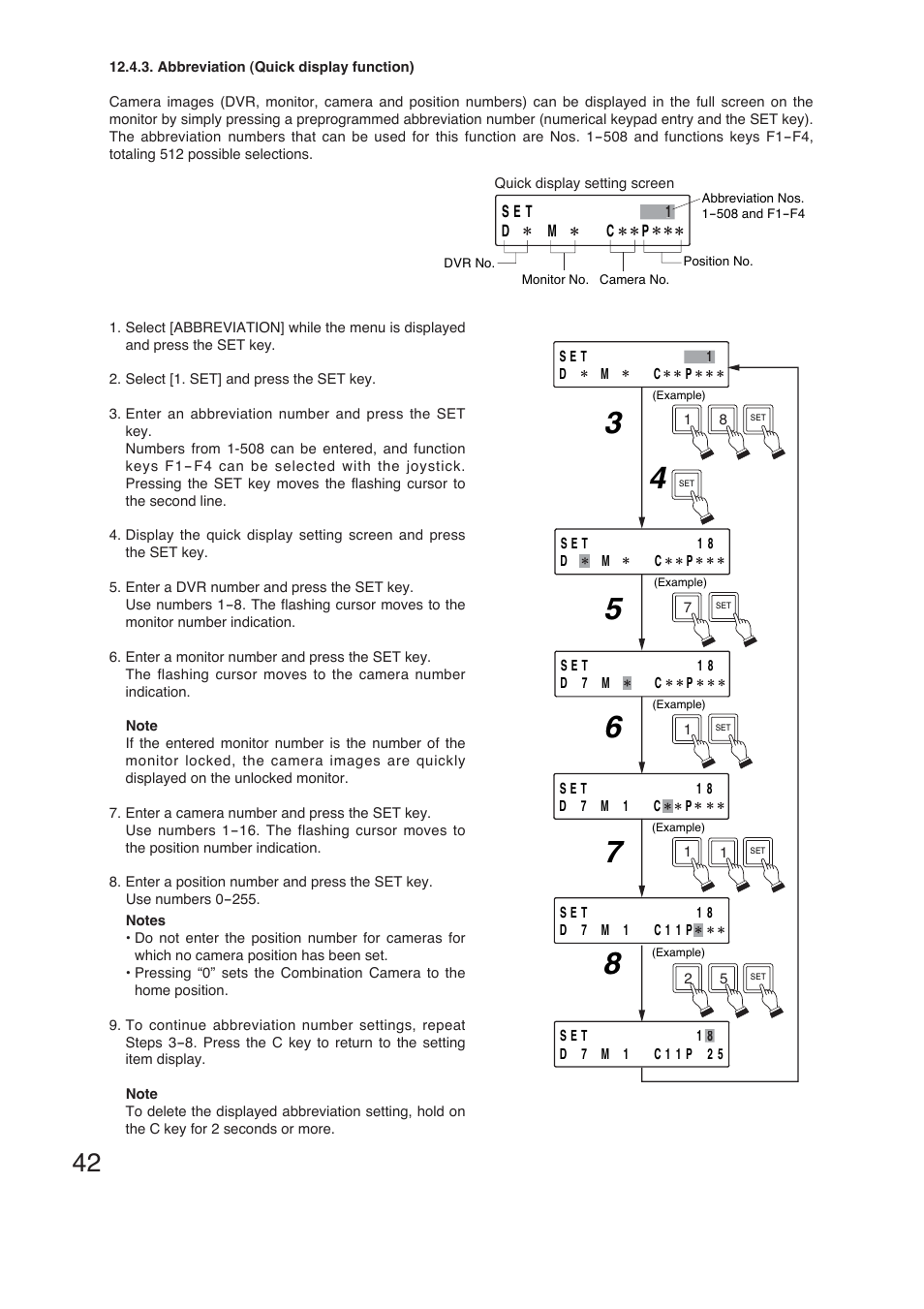 TOA Electronics C-RM1000 CU User Manual | Page 42 / 60