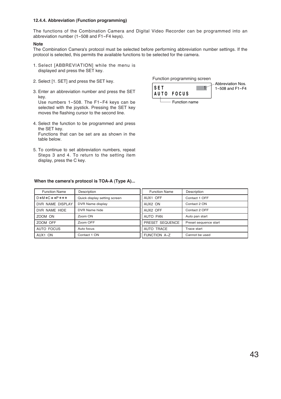 TOA Electronics C-RM1000 CU User Manual | Page 43 / 60