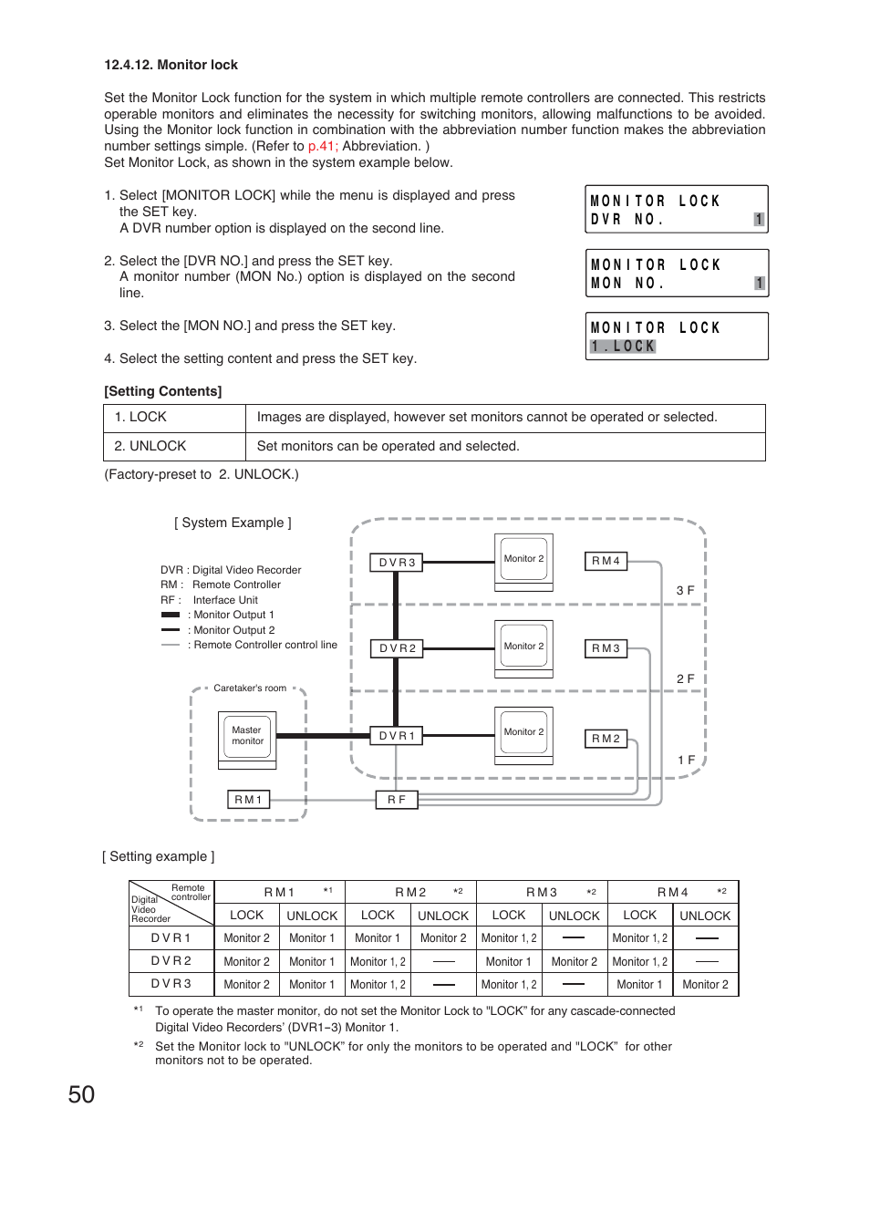 TOA Electronics C-RM1000 CU User Manual | Page 50 / 60
