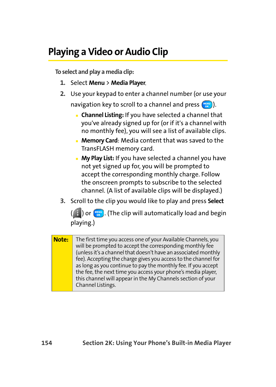 Playing a video or audio clip | TOA Electronics Sprint Power Vision A920 User Manual | Page 178 / 272