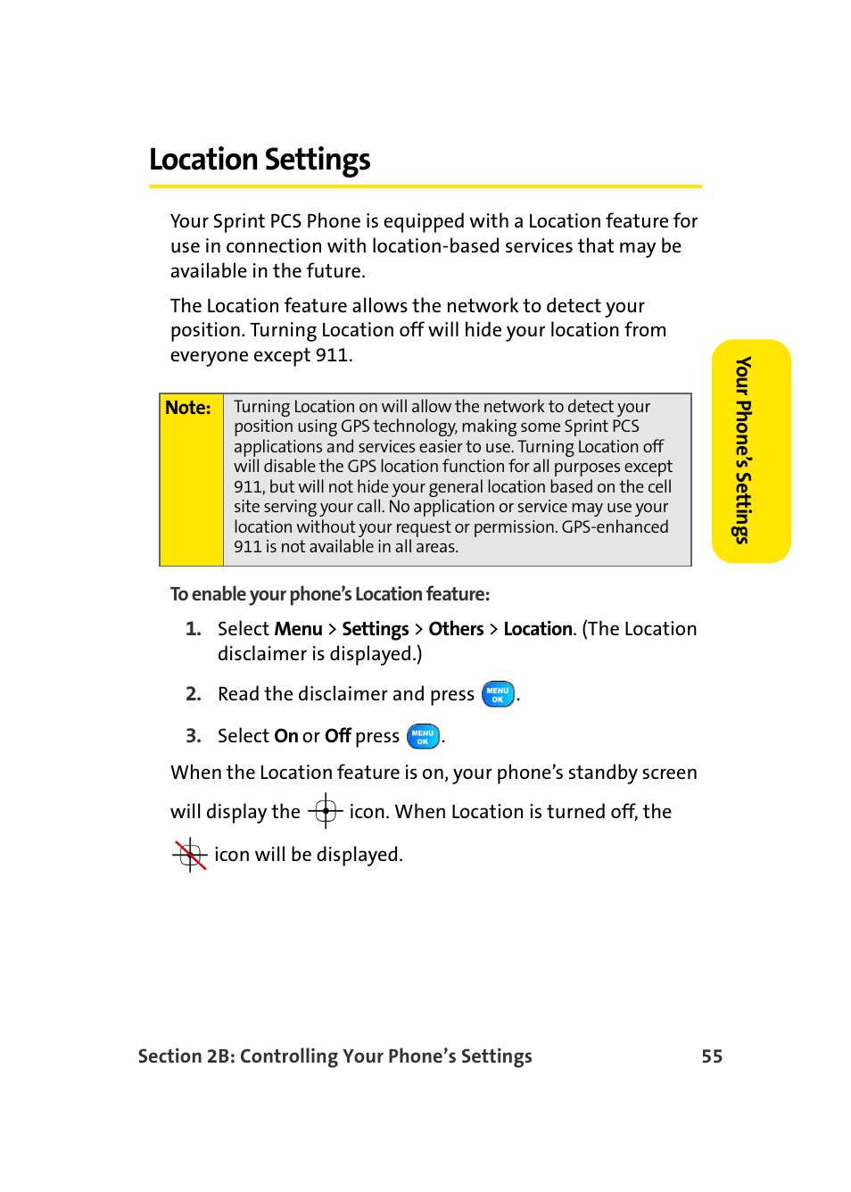 Location settings | TOA Electronics Sprint Power Vision A920 User Manual | Page 79 / 272