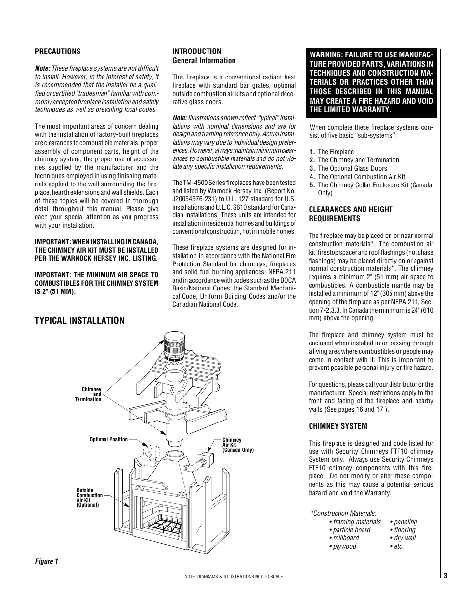 Typical installation | TOA Electronics TM-4500 User Manual | Page 3 / 20