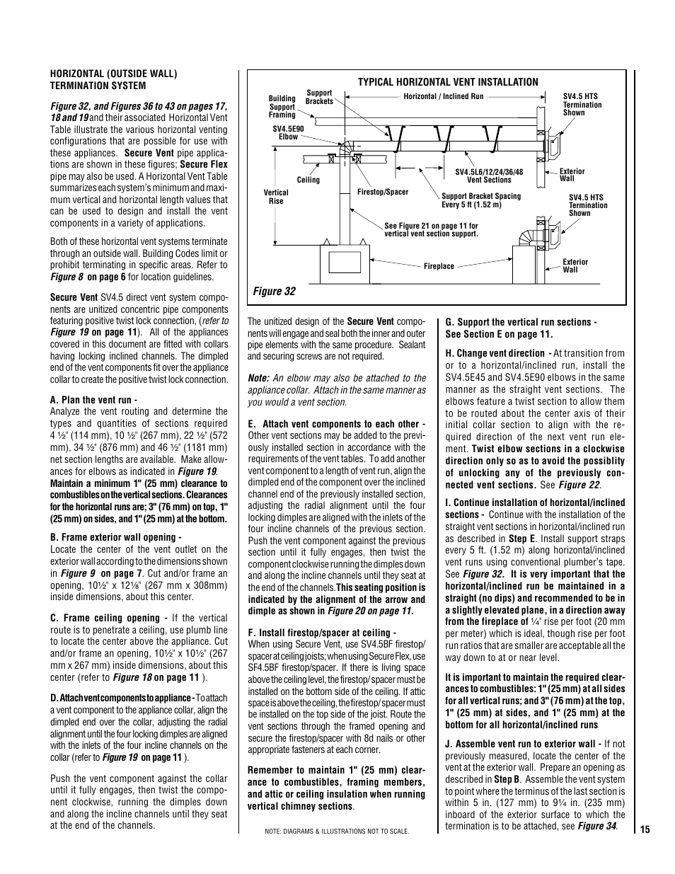 TOA Electronics DIRECT VENT 600 User Manual | Page 15 / 28