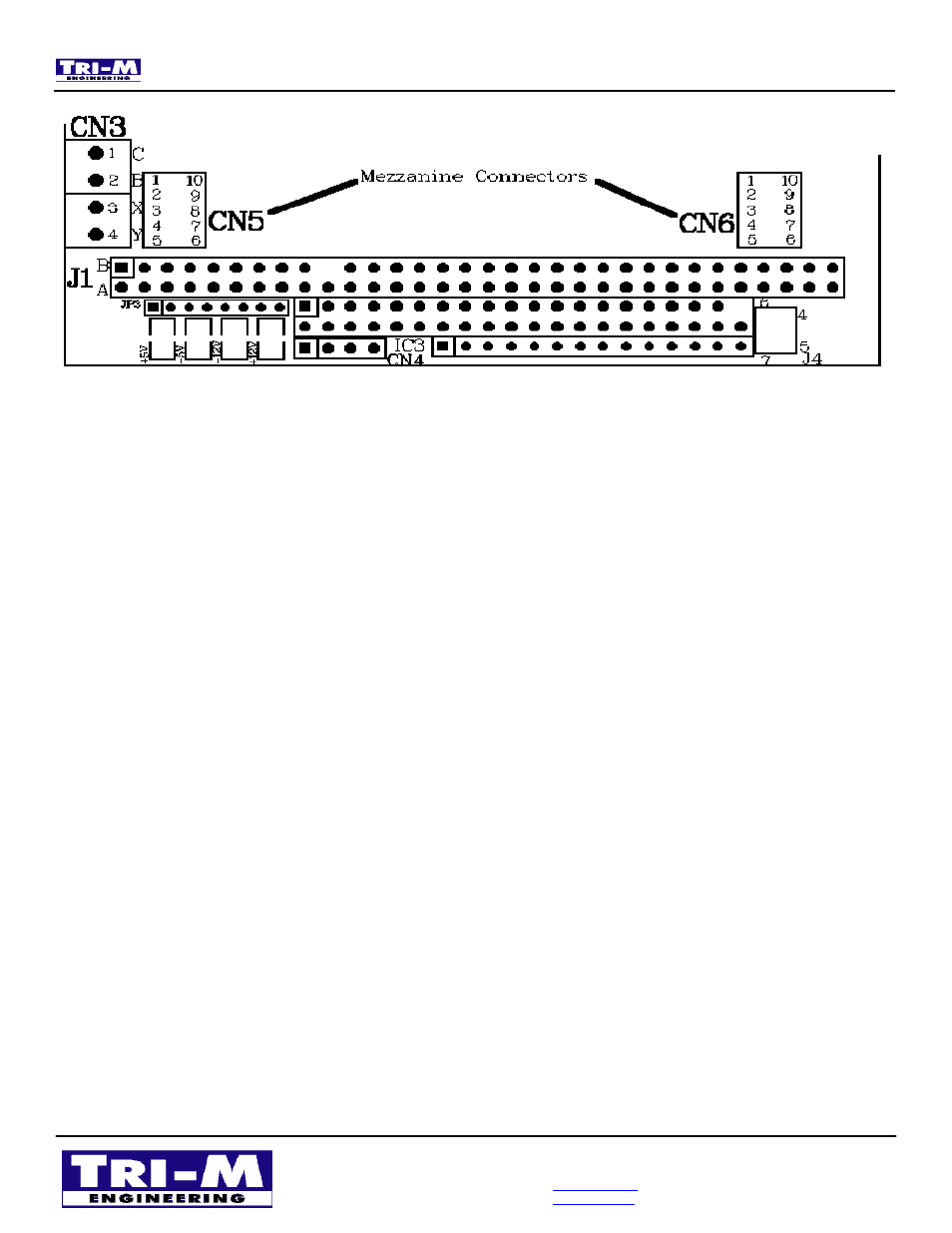 He104man-v8 manual, Connector cn5 pinout connector cn6 pinout, 7 pc/104 bus interrupts (optional) | Tri-M Systems HE104 User Manual | Page 13 / 32