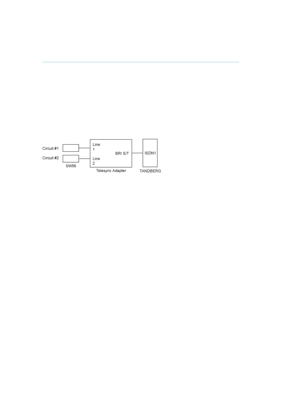 2 appendix 2, Connecting the system to the switched 56 network | Tandberg Data 3000MXP User Manual | Page 124 / 150
