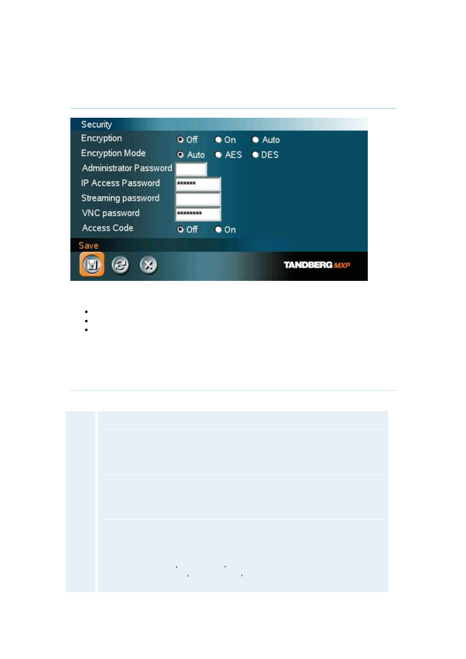 7 security, 1 encryption | Tandberg Data 3000MXP User Manual | Page 93 / 150