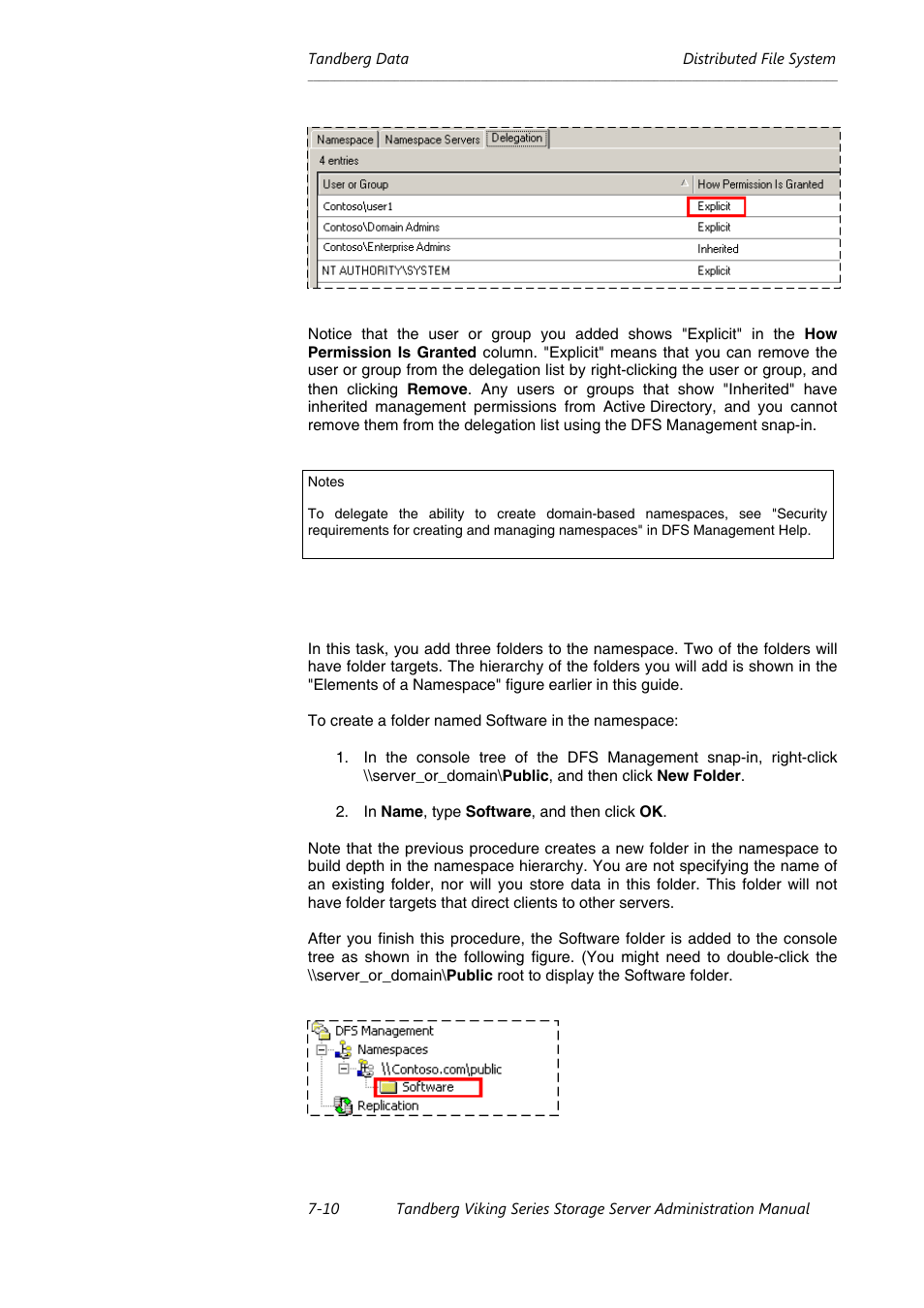 Tandberg Data NAS Hardware Viking FS-1500 User Manual | Page 100 / 151