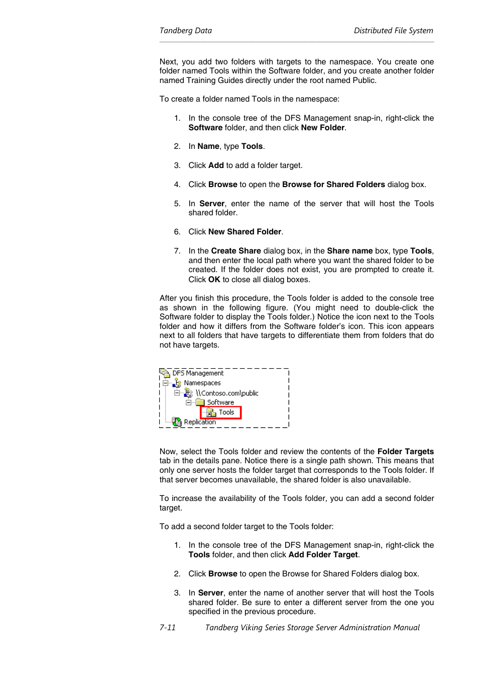 Tandberg Data NAS Hardware Viking FS-1500 User Manual | Page 101 / 151