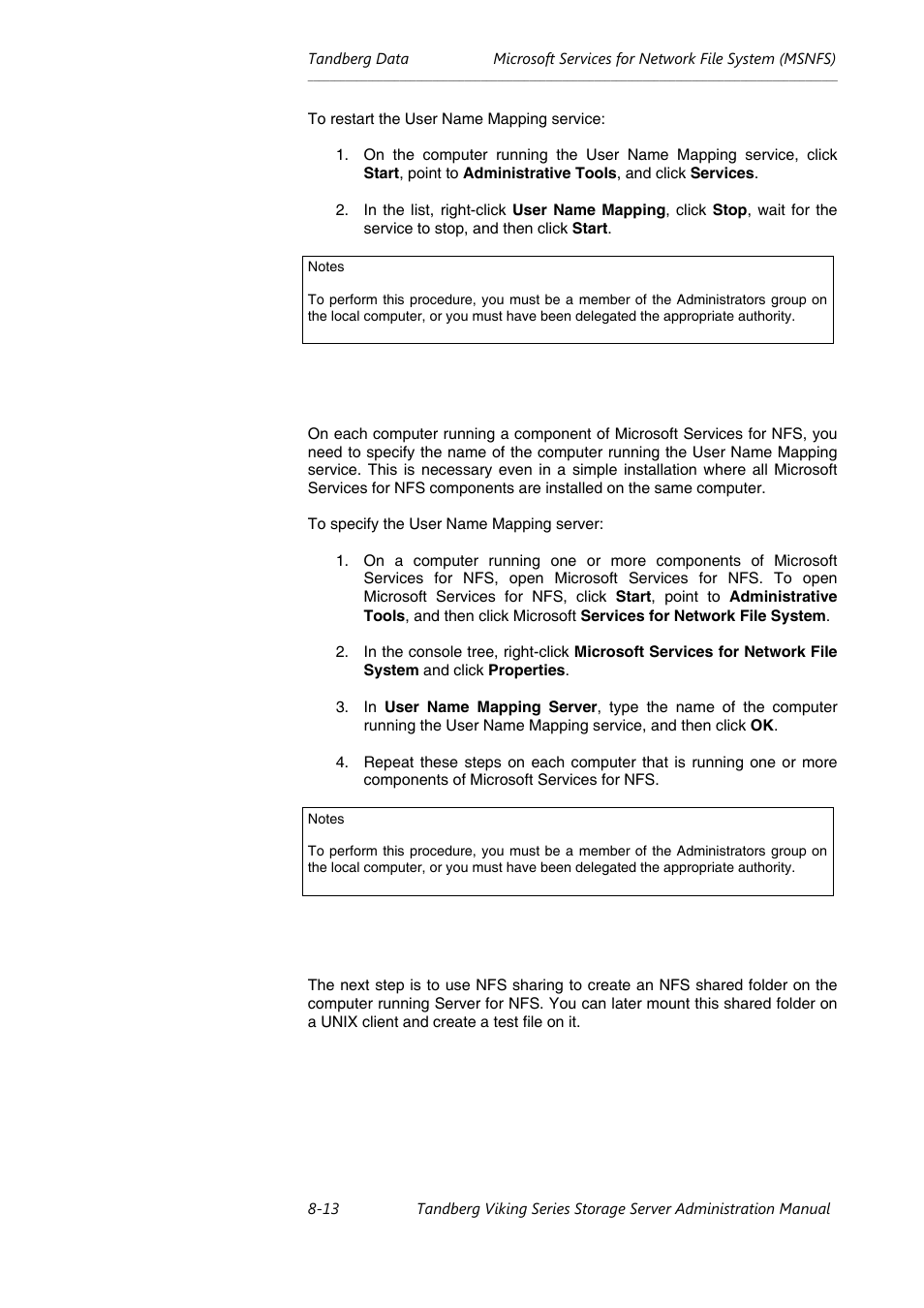 Tandberg Data NAS Hardware Viking FS-1500 User Manual | Page 133 / 151