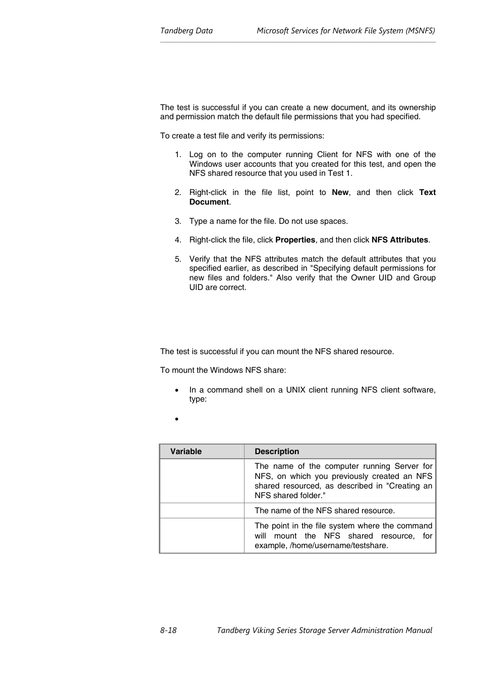 Tandberg Data NAS Hardware Viking FS-1500 User Manual | Page 138 / 151