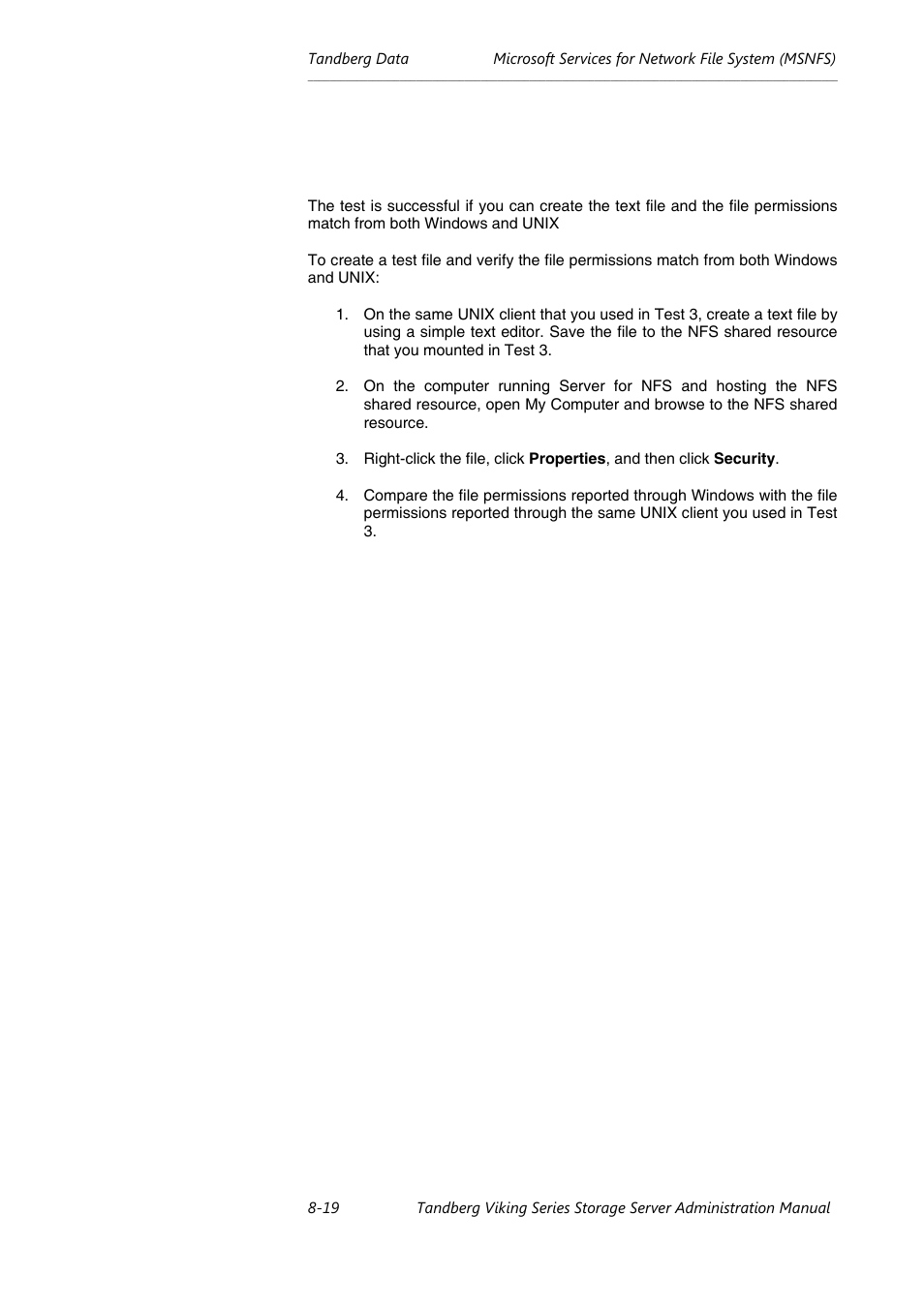 Tandberg Data NAS Hardware Viking FS-1500 User Manual | Page 139 / 151