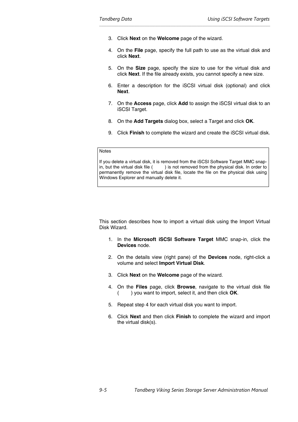 Tandberg Data NAS Hardware Viking FS-1500 User Manual | Page 145 / 151
