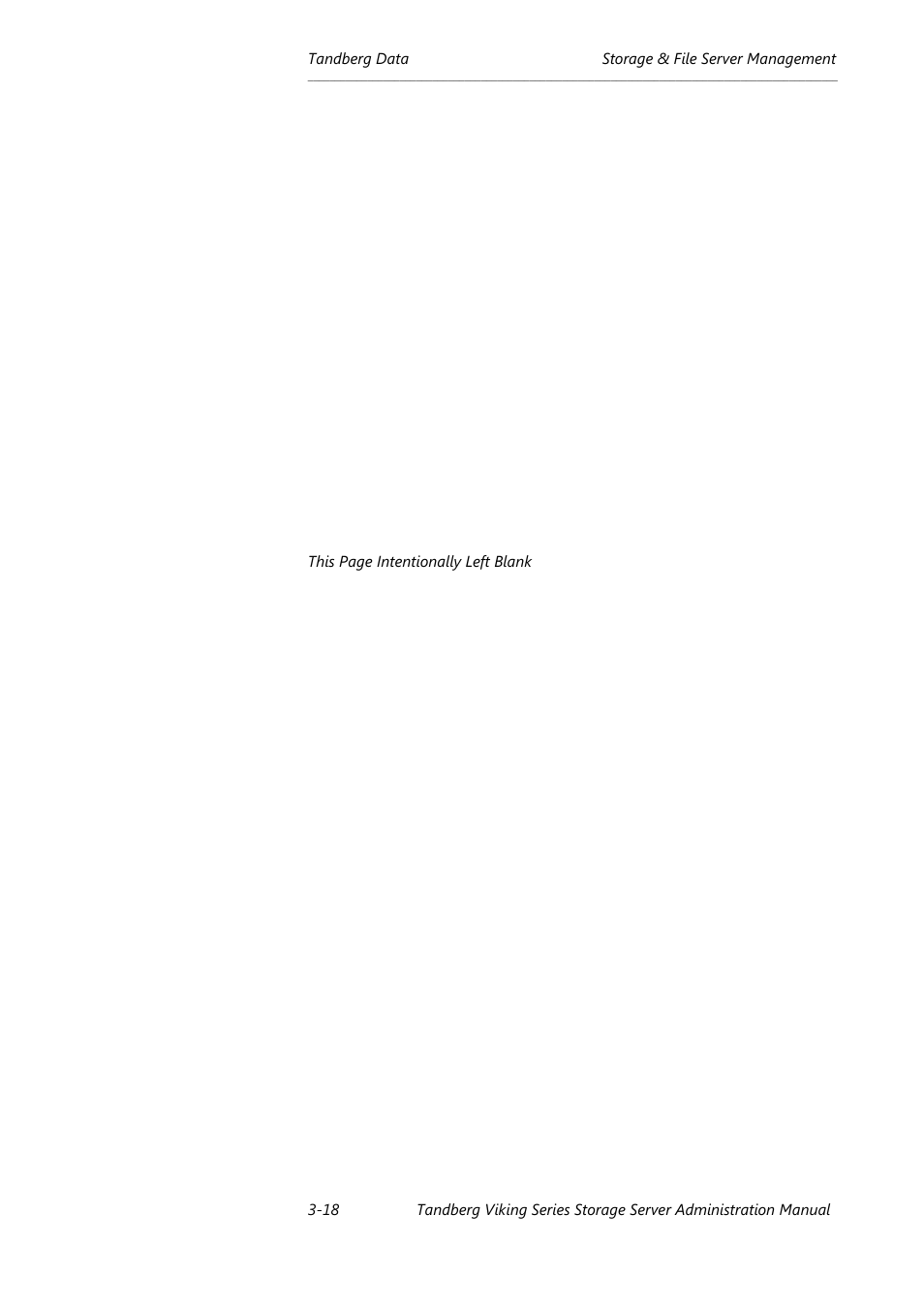 Tandberg Data NAS Hardware Viking FS-1500 User Manual | Page 38 / 151