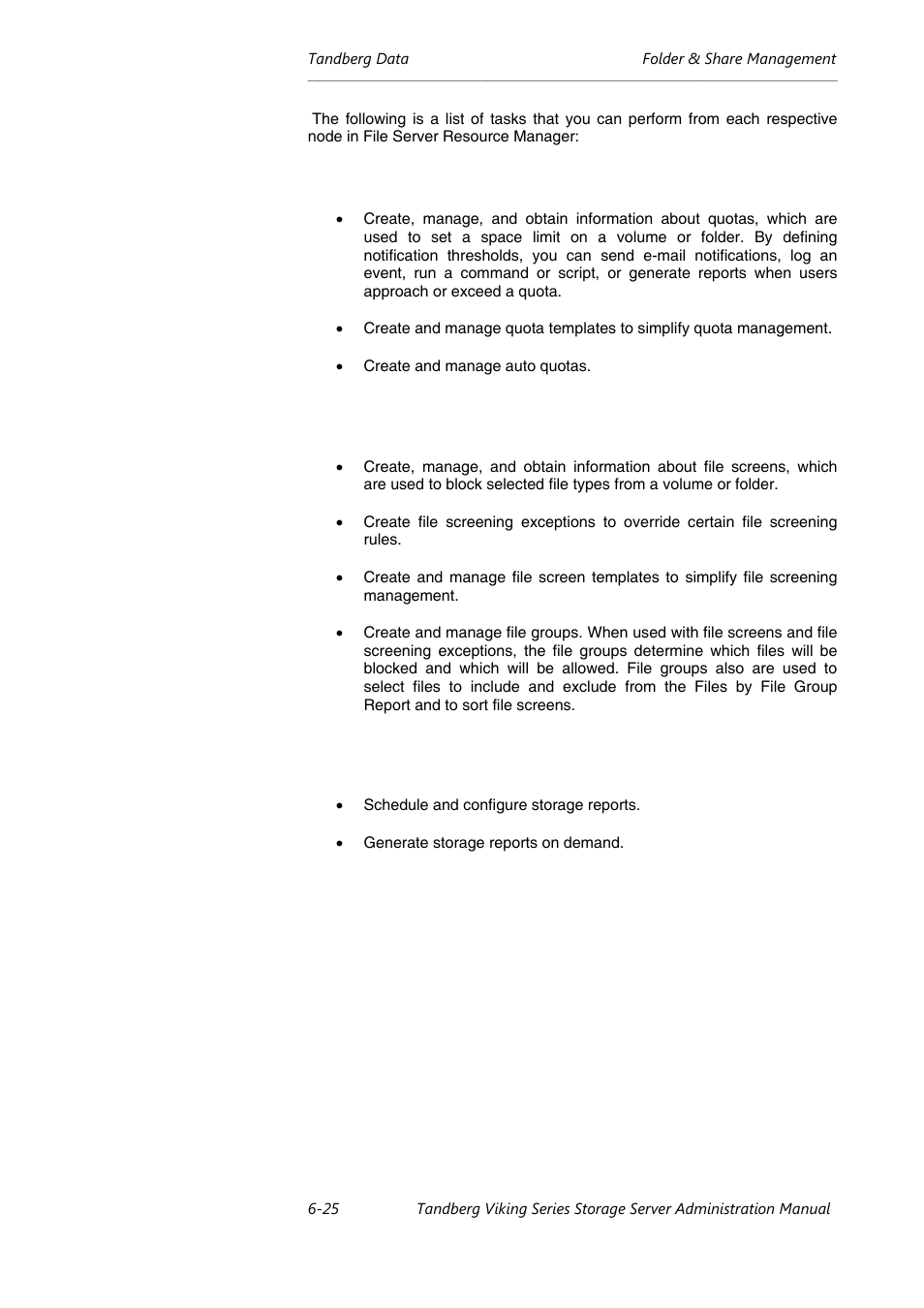 Tandberg Data NAS Hardware Viking FS-1500 User Manual | Page 89 / 151