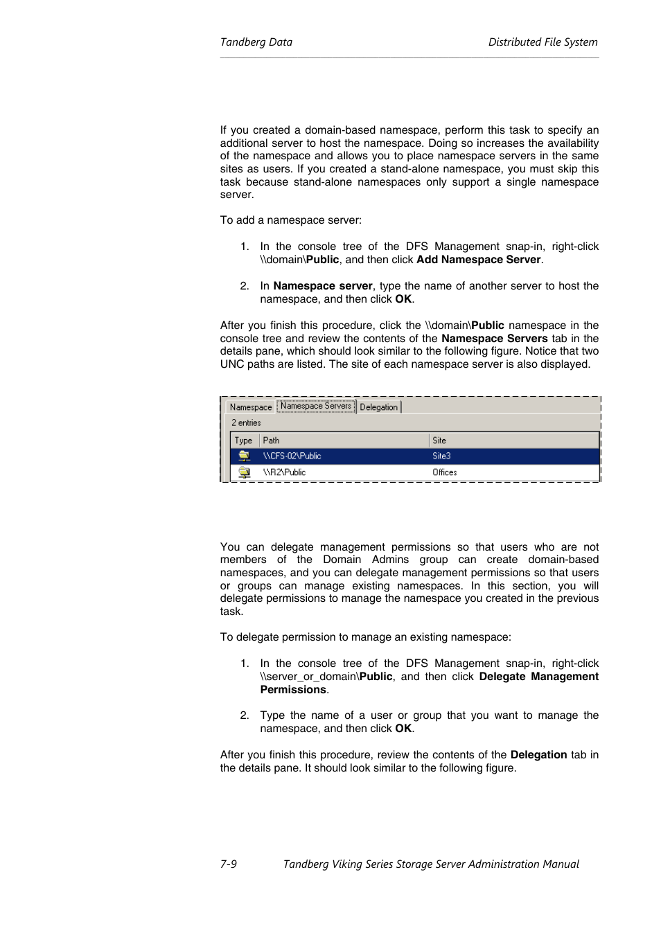 Tandberg Data NAS Hardware Viking FS-1500 User Manual | Page 99 / 151