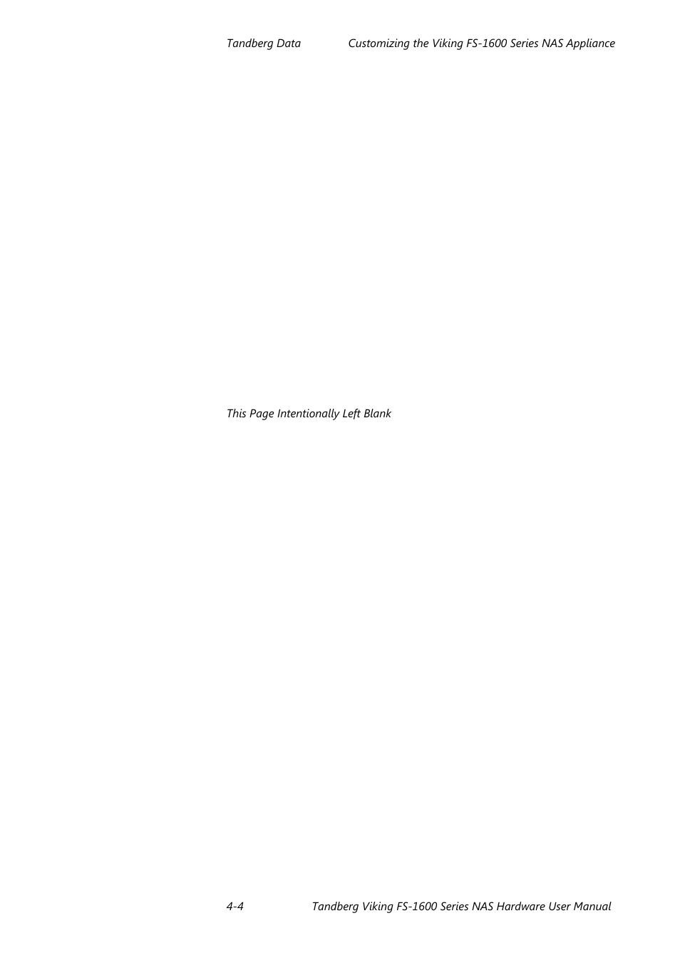 Tandberg Data FS-1610 User Manual | Page 32 / 53