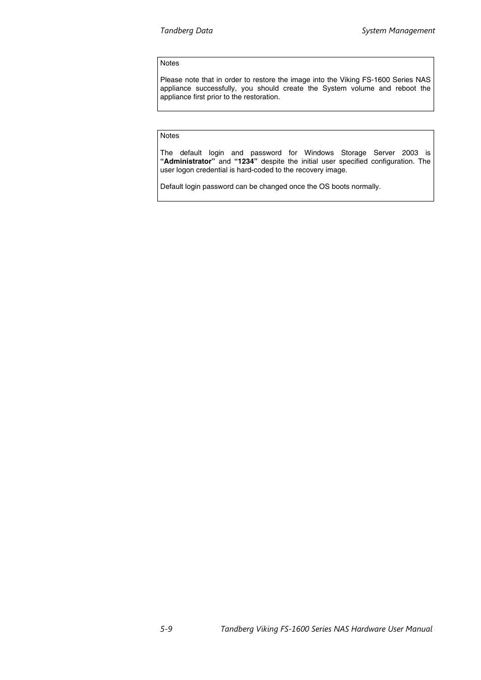 Tandberg Data FS-1610 User Manual | Page 41 / 53