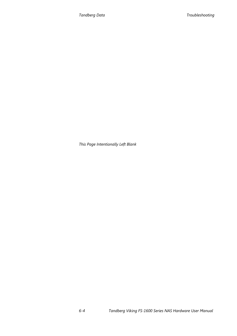 Tandberg Data FS-1610 User Manual | Page 46 / 53